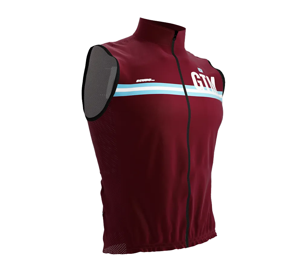 Wind Breaker Cycling Running Sports Vest Guatemala Country Code for Men And Women