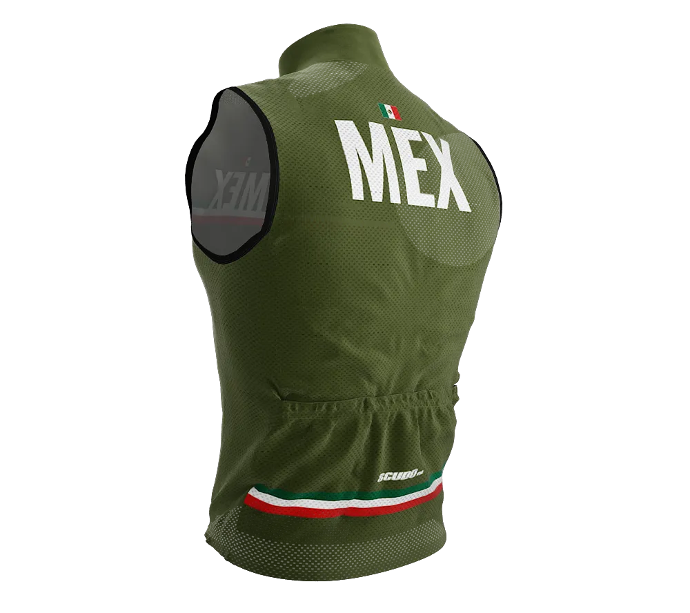 Wind Breaker Cycling Running Sports Vest Mexico Country Code for Men And Women