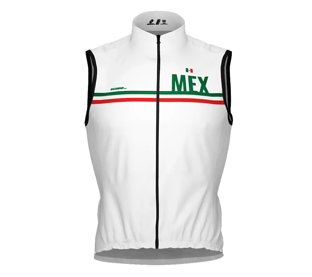 Wind Breaker Cycling Running Sports Vest Mexico Country Code for Men And Women