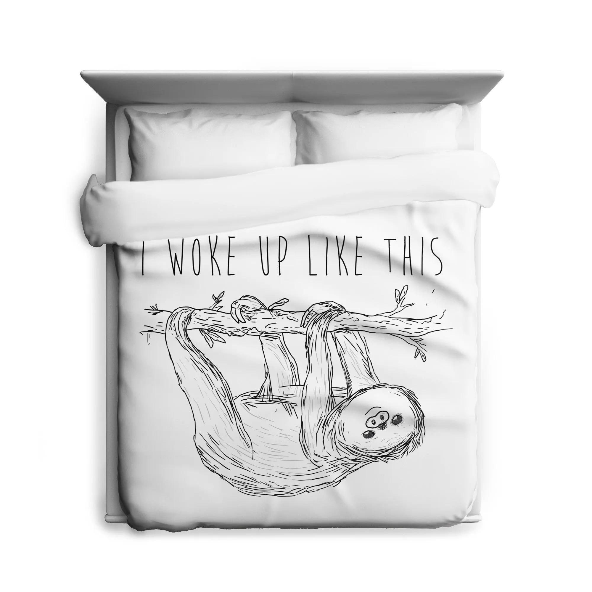 Woke Up Duvet Cover