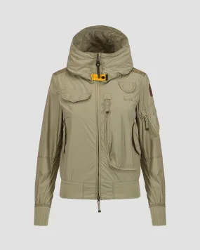 Women's green jacket Parajumpers Gobi Spring 24smpwjkma31-567