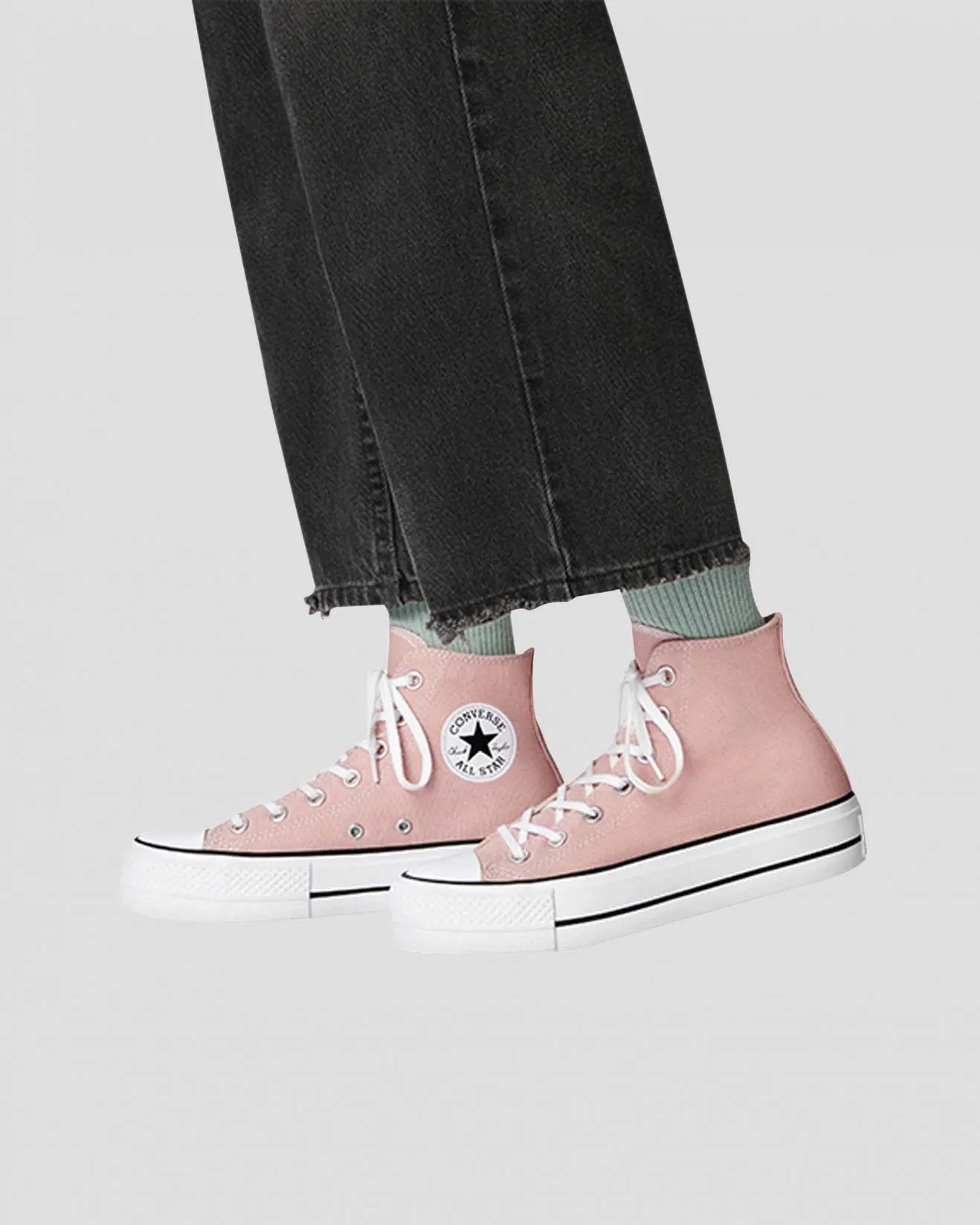 Women's Converse Chuck Taylor All Star Lift Platform Shoes Clay Pink