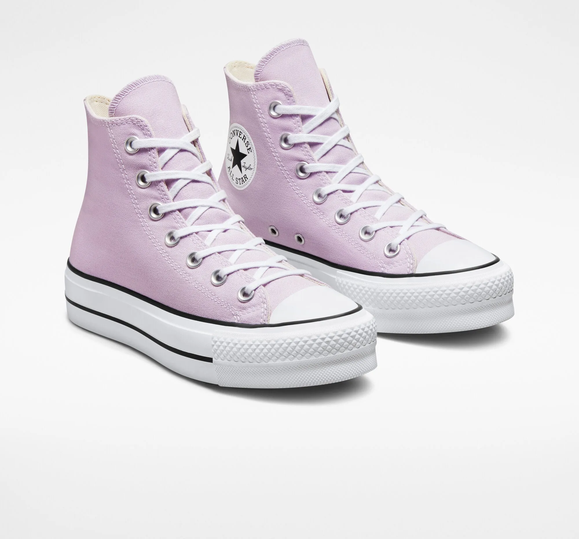 Women's Converse Chuck Taylor All Star Lift Platform Shoes Pale Amethyst