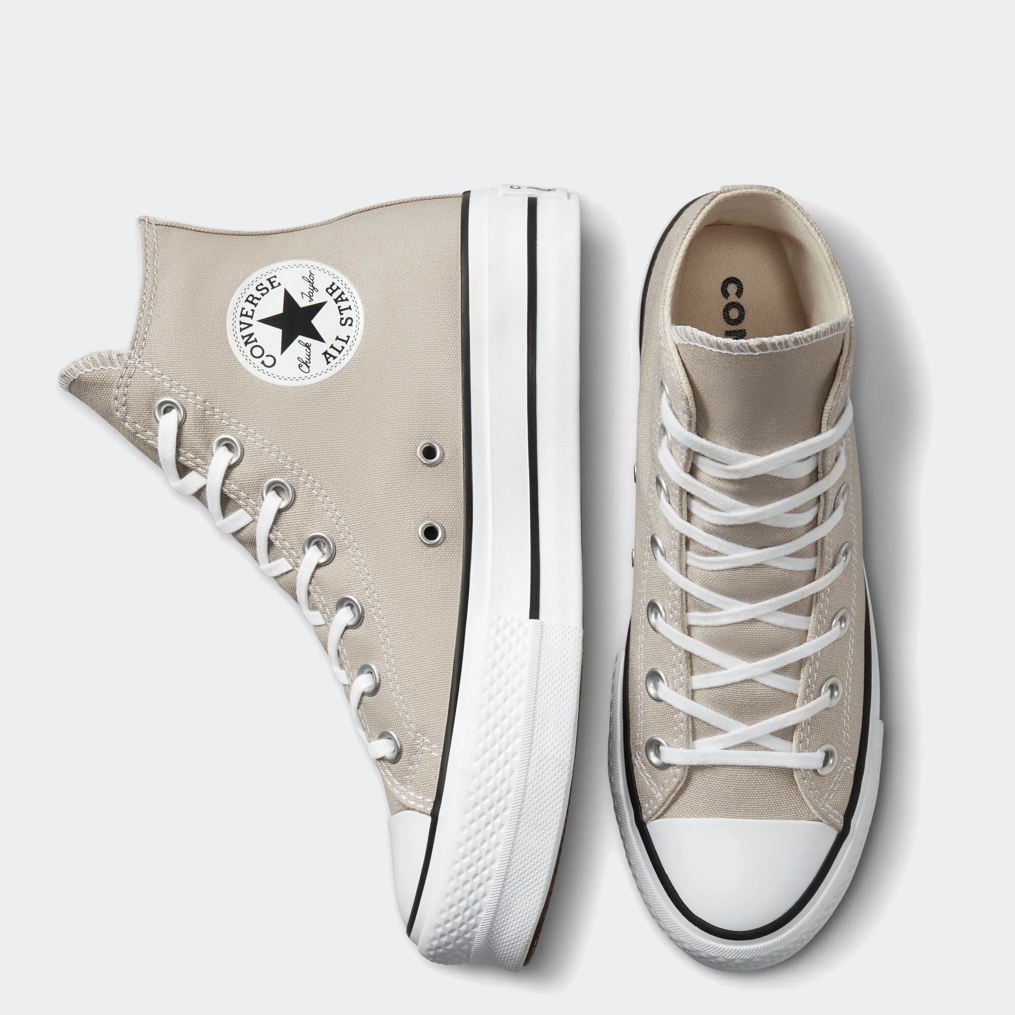 Women's Converse Chuck Taylor All Star Lift Platform Shoes Papyrus