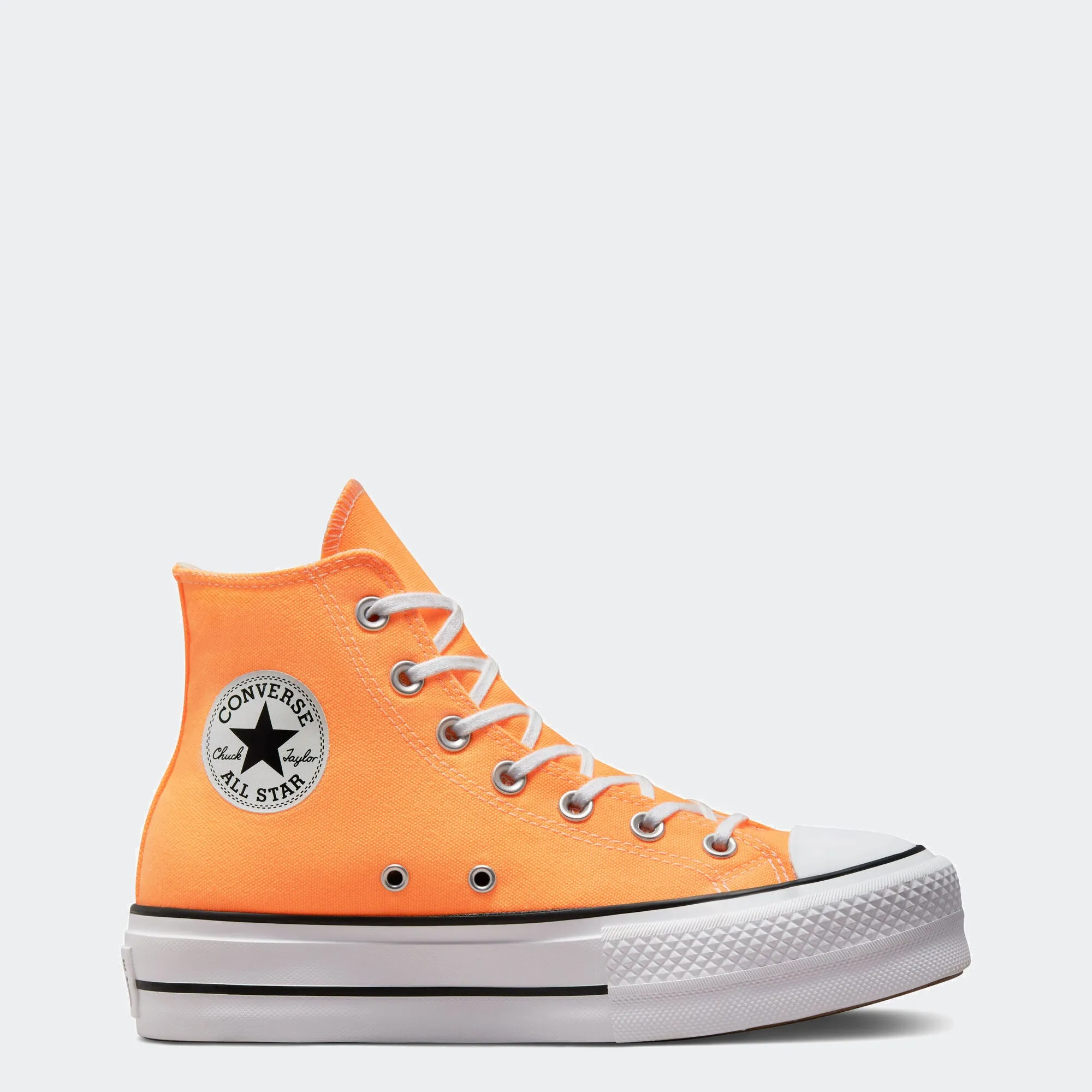 Women's Converse Chuck Taylor All Star Lift Platform Shoes Peach Beam