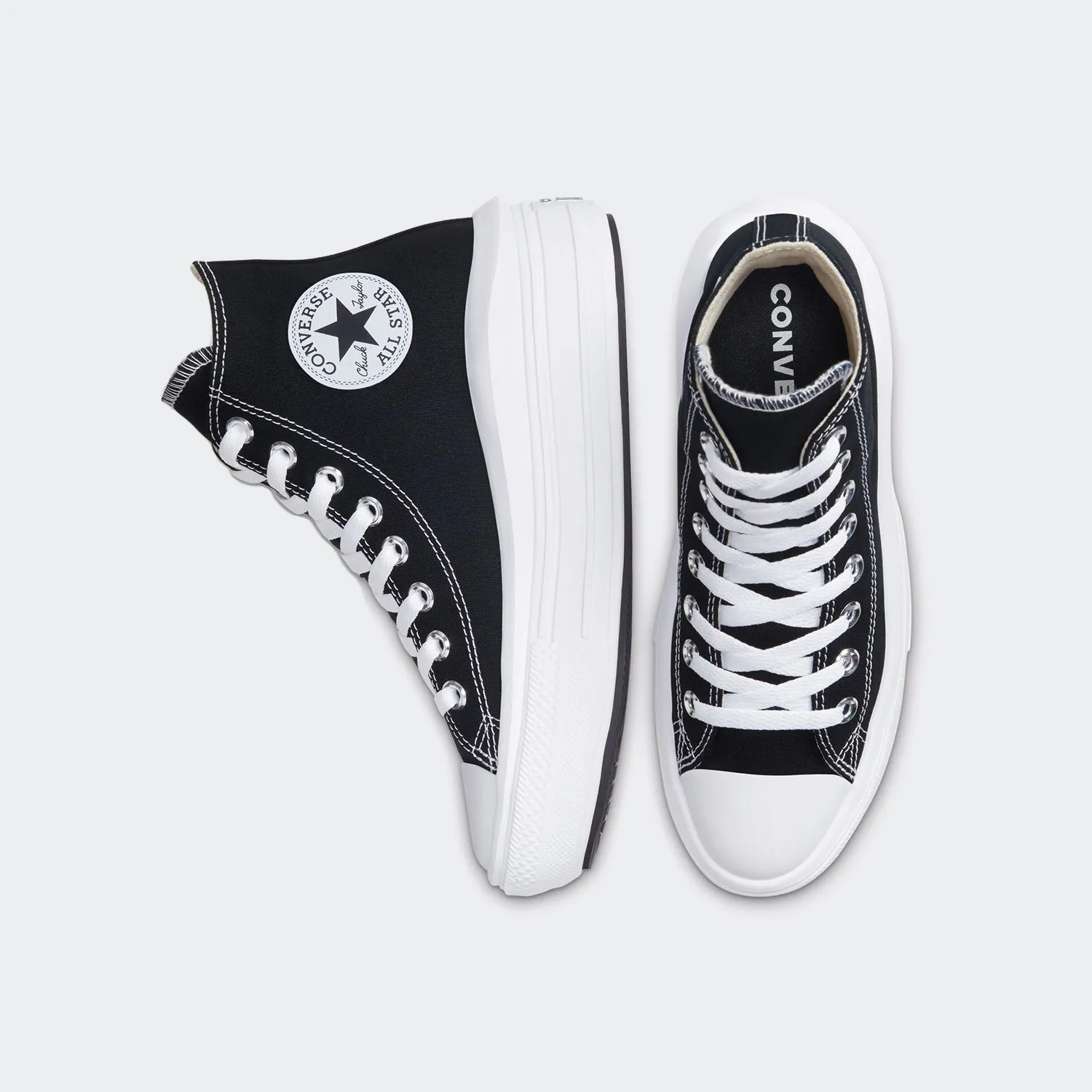 Women's Converse Chuck Taylor All Star Move Hi Shoes Black