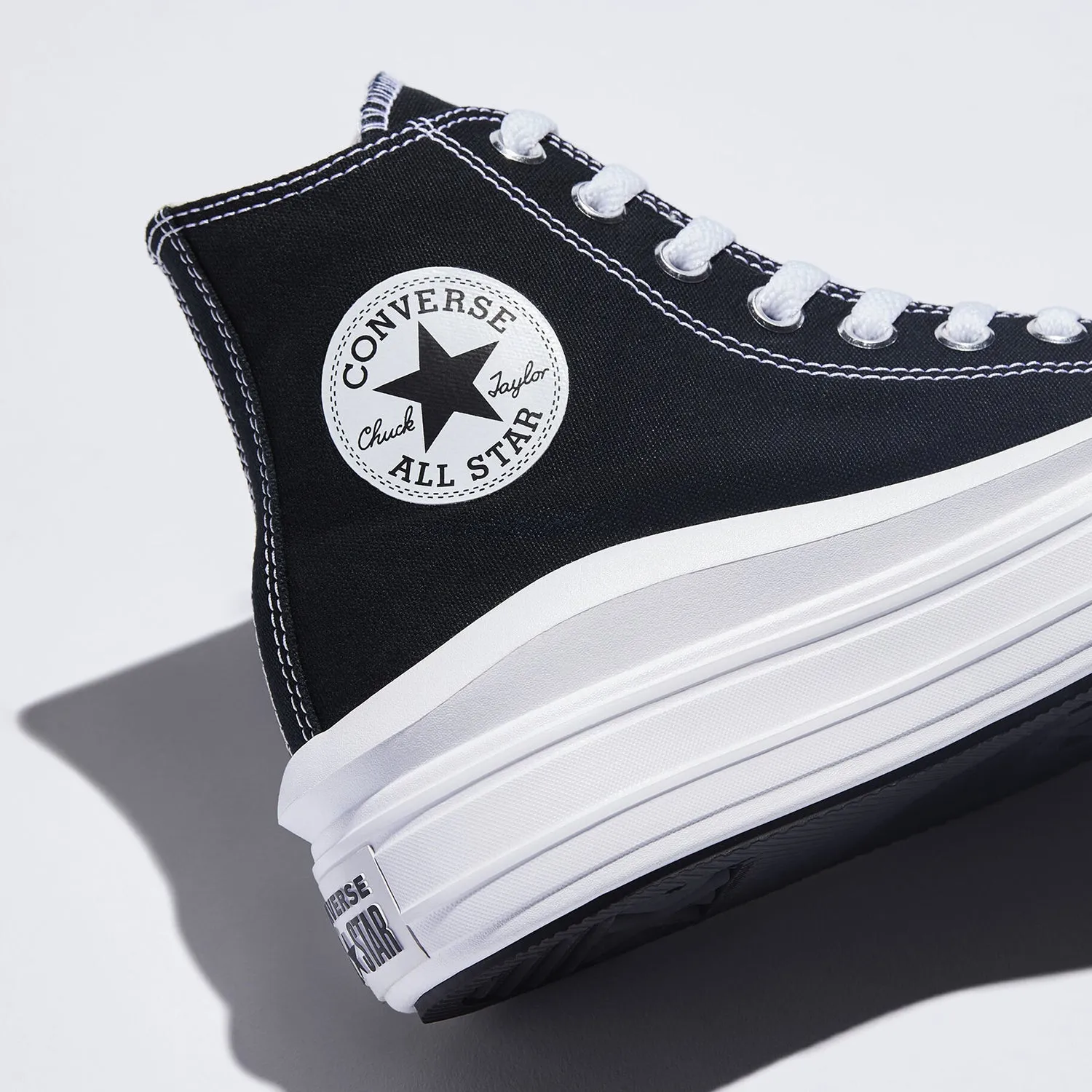 Women's Converse Chuck Taylor All Star Move Hi Shoes Black