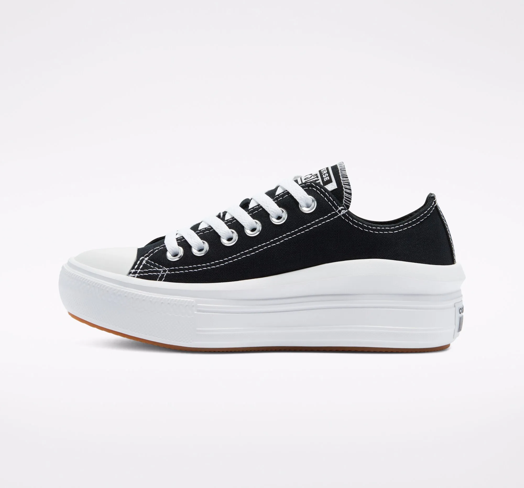 Women's Converse Chuck Taylor All Star Move Low Shoes Black