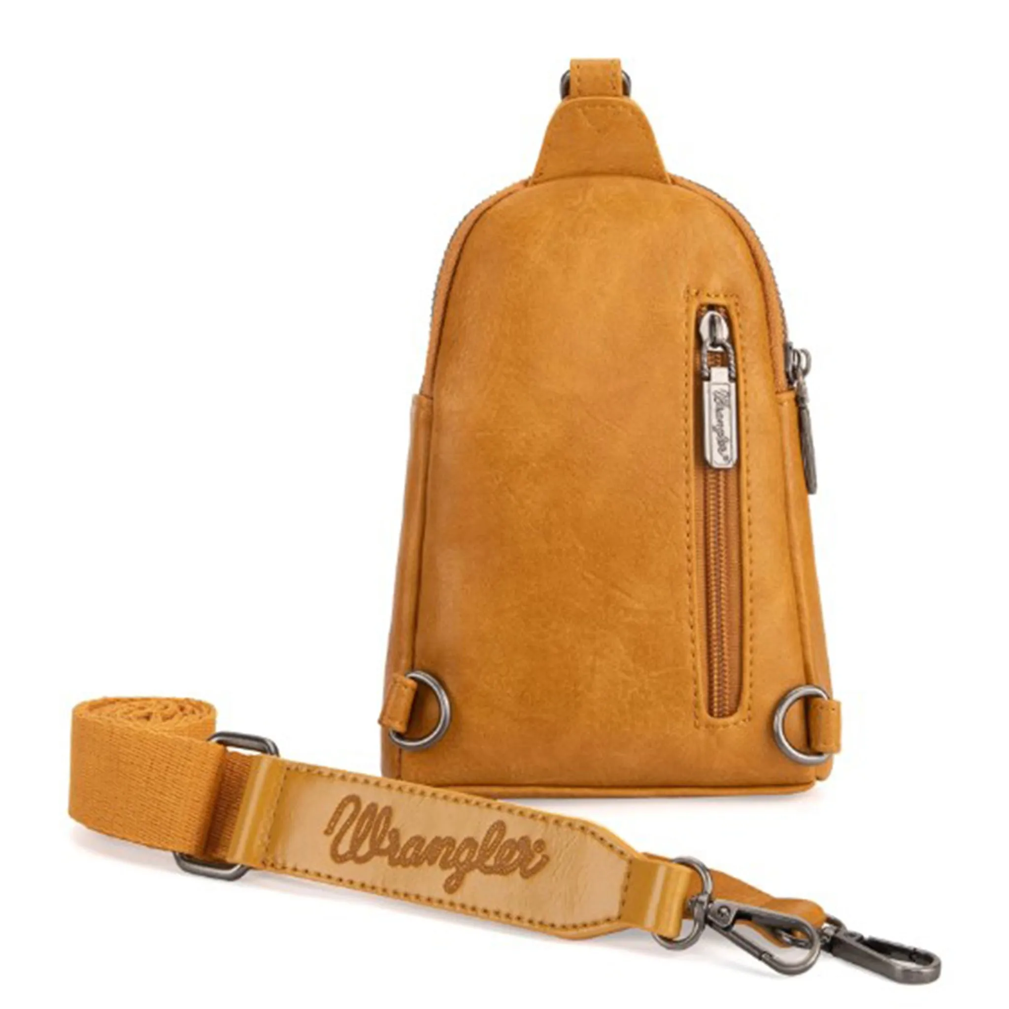 Wrangler Mustard Crossbody Sling Bag