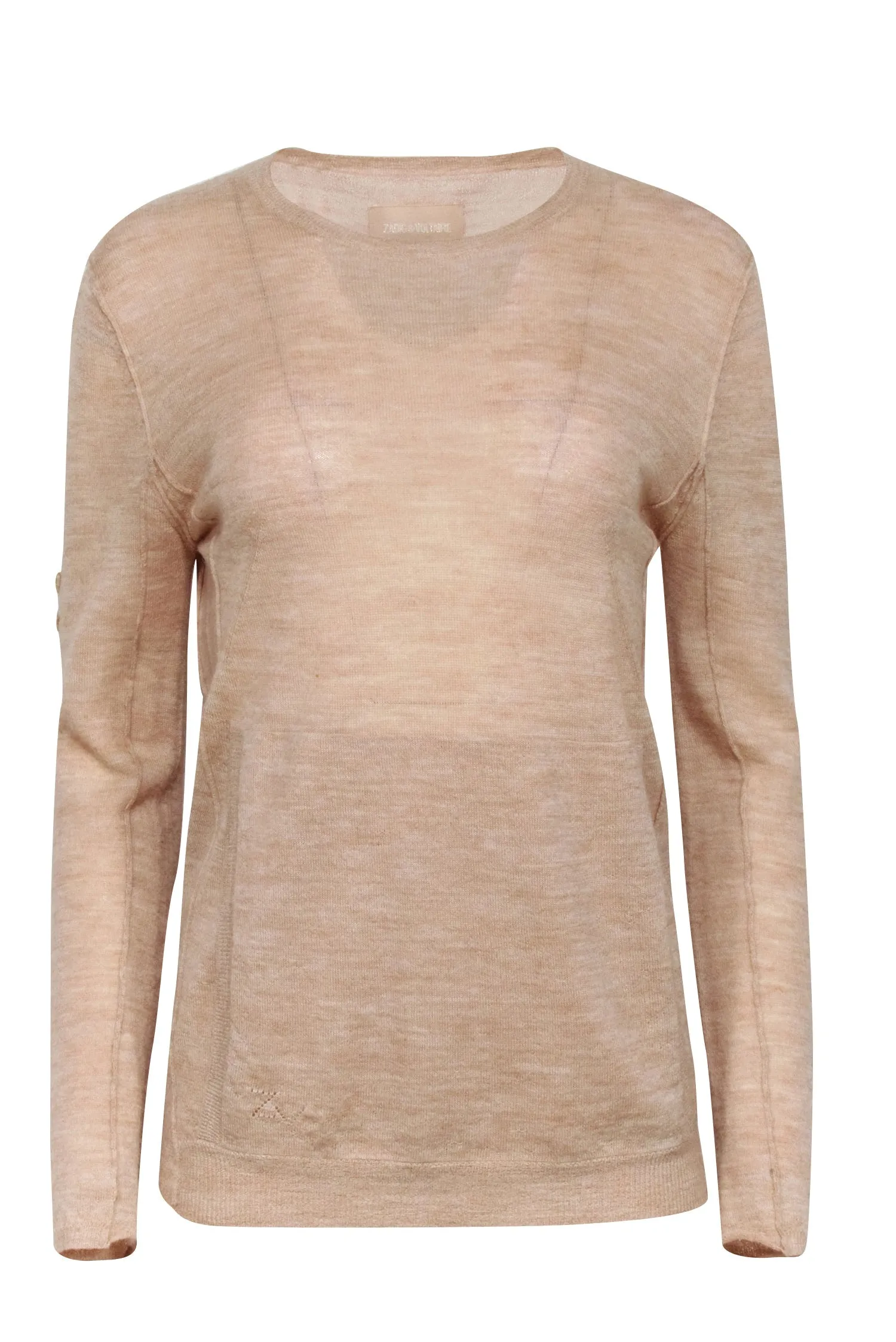 Zadig & Voltaire - Beige Light Weight Sweater Sz M