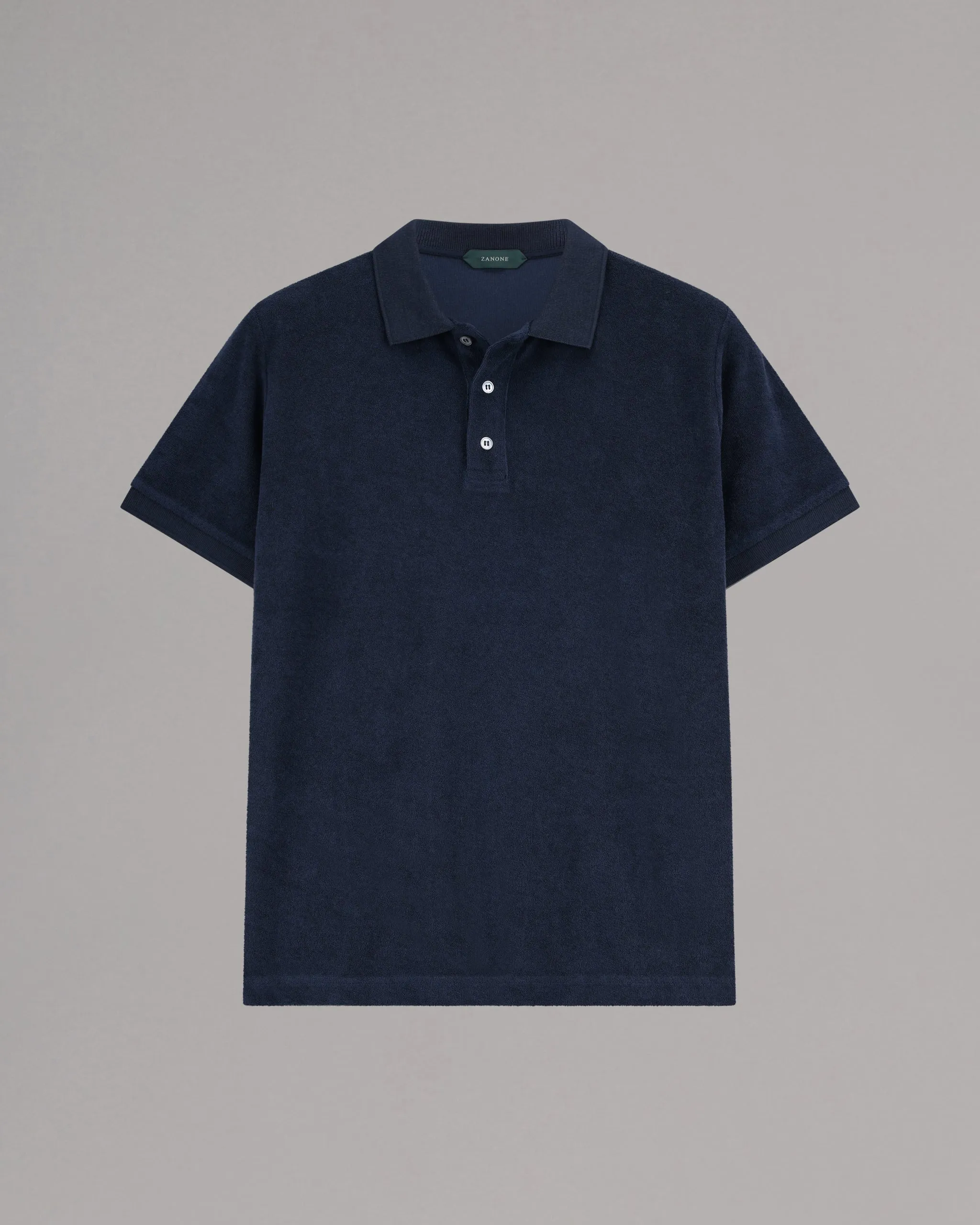 ZANONE Terry Cotton Polo